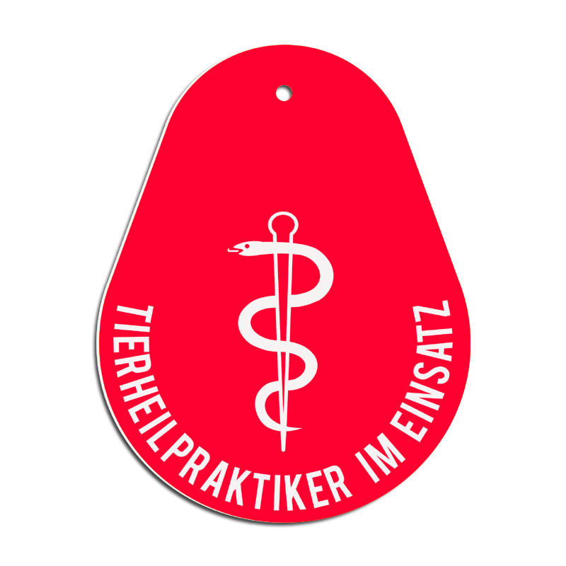Tierheilpraktikerin im Einsatz